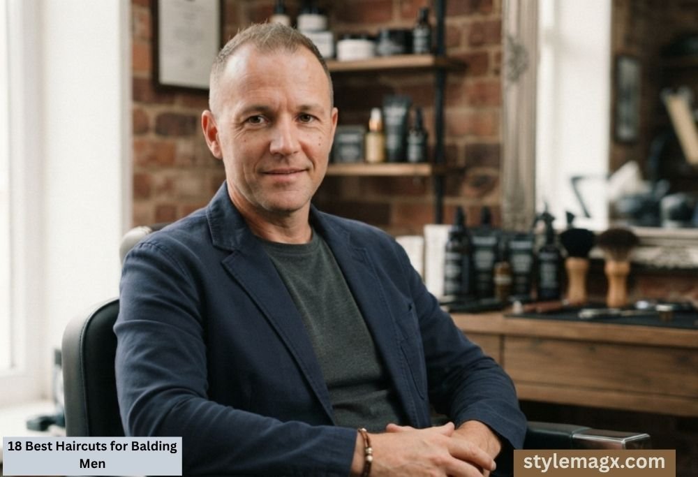 18 Best Haircuts for Balding Men