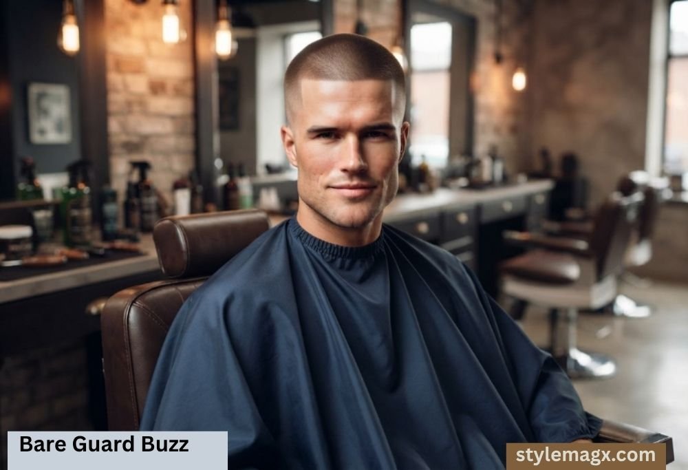 40+ Fantastic Square Face Shape Haircuts for Men: Ultimate Guide 2026 10 Bare-Guard Buzz