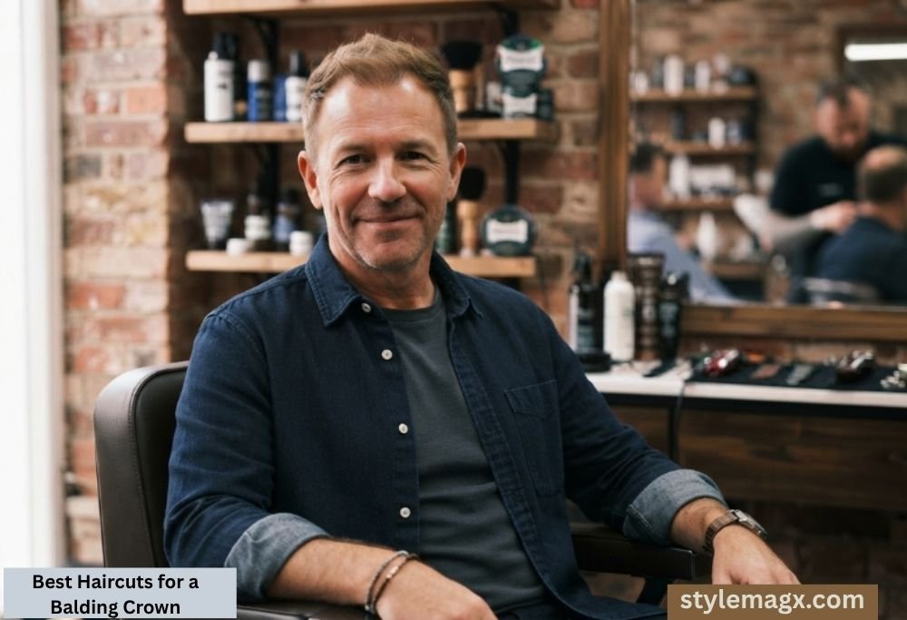 Best Haircuts for a Balding Crown