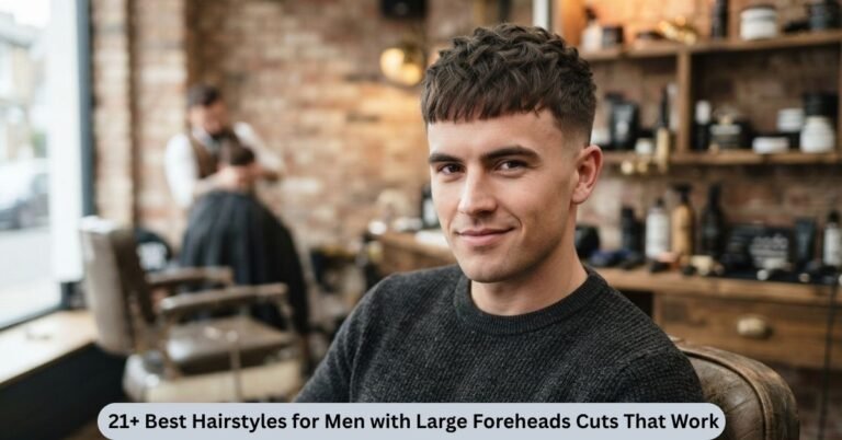 Best Hairstyles for Men with Large Foreheads