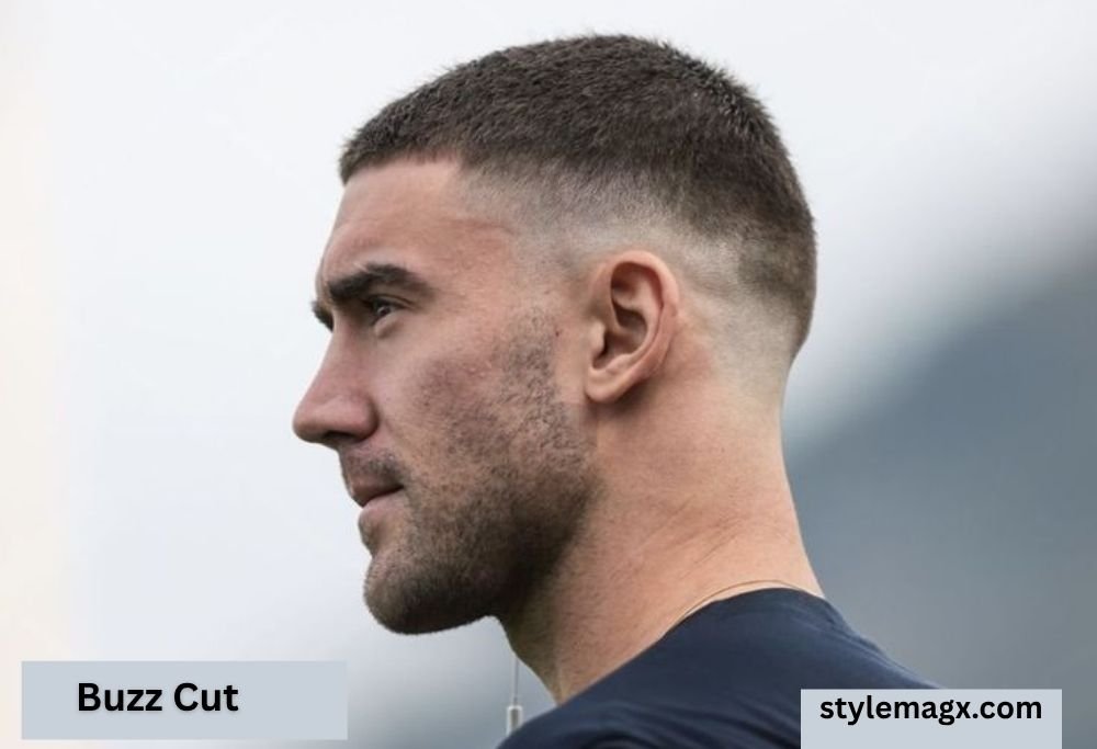 27+ Best Thick Straight Hair Haircuts for Men to Try in 2026 10 Buzz Cut