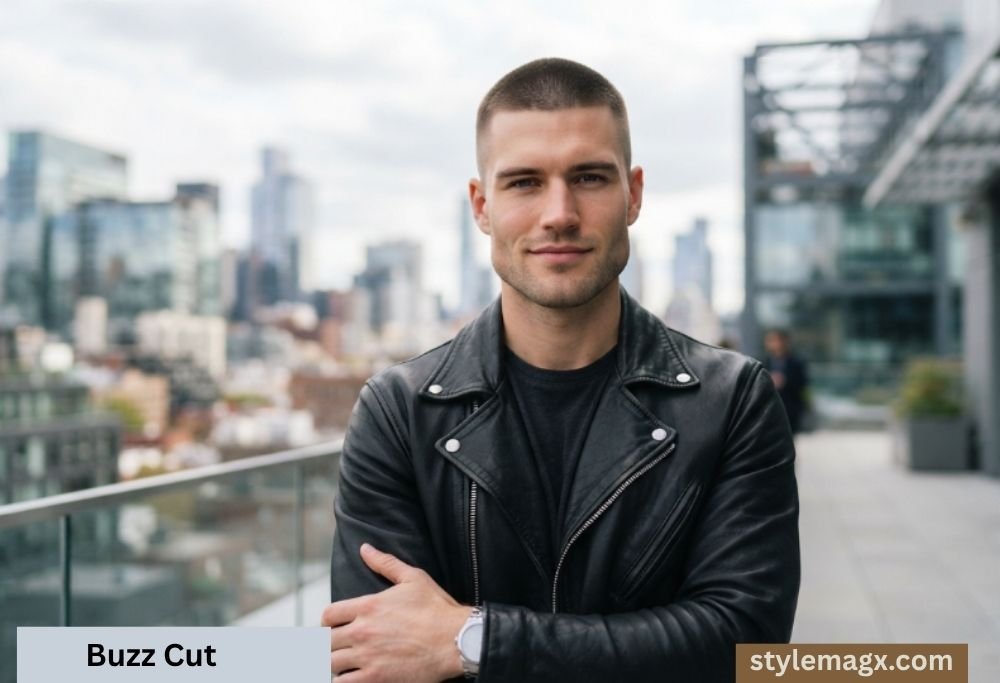 40+ Fantastic Square Face Shape Haircuts for Men: Ultimate Guide 2026 5 Buzz Cut