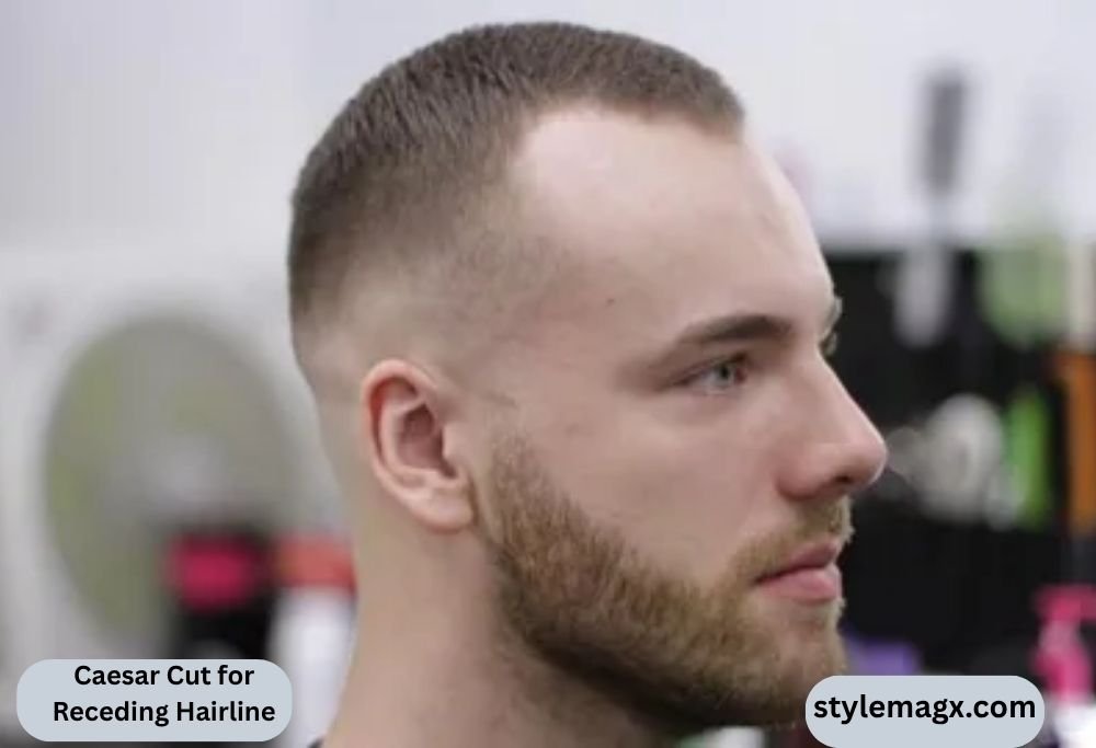 Caesar Haircut For Men: 25 Best Styles & How to Get One 2026 21 Caesar Cut for Receding Hairline