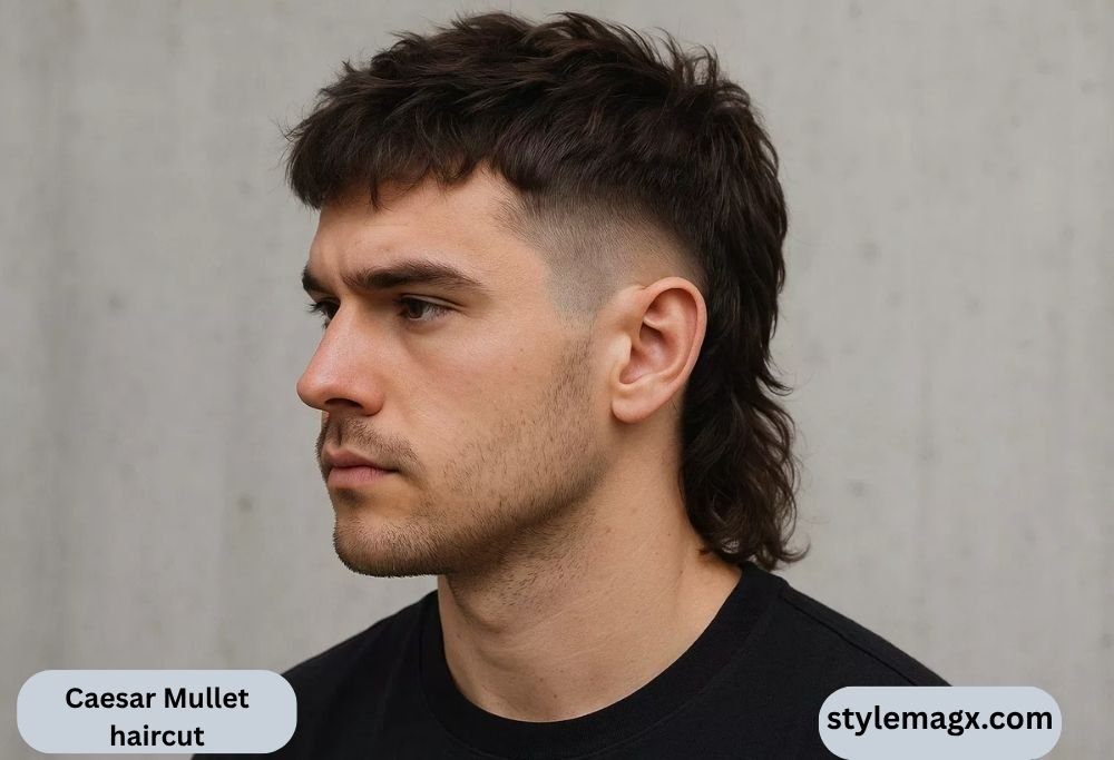 Caesar Haircut For Men: 25 Best Styles & How to Get One 2026 25 Caesar Mullet