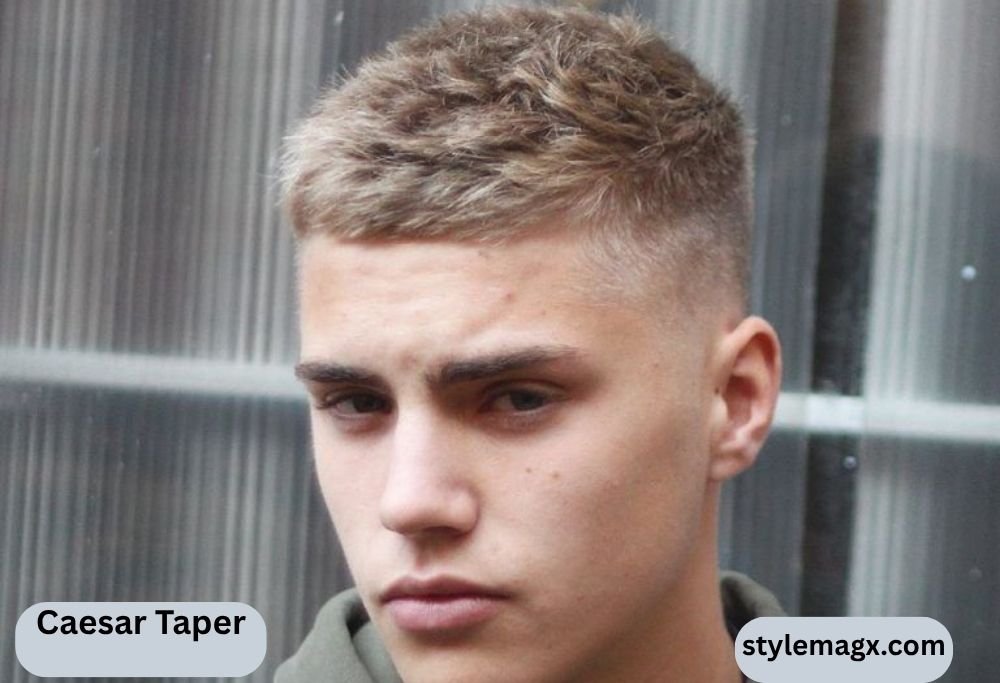 Caesar Haircut For Men: 25 Best Styles & How to Get One 2026 12 Caesar Taper