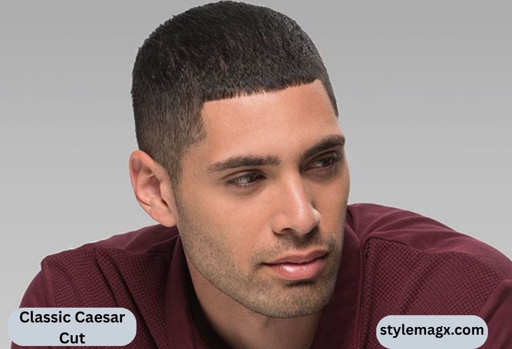Caesar Haircut For Men: 25 Best Styles & How to Get One 2026 3 Classic Caesar Cut