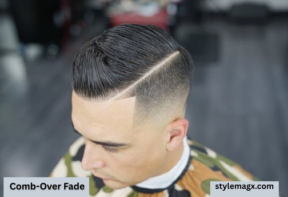 Best Haircuts for Men with Thin Straight Hair 2026 Guide 10 Comb-Over Fade