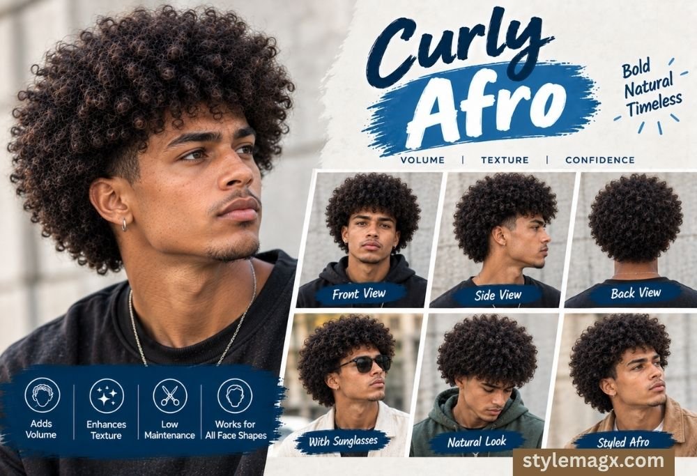 Curly Afro