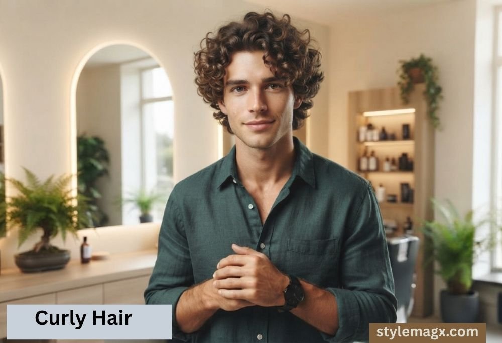 40+ Fantastic Square Face Shape Haircuts for Men: Ultimate Guide 2026 36 Curly Hair