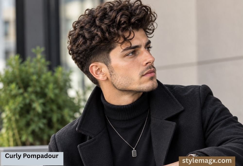Curly Pompadour
