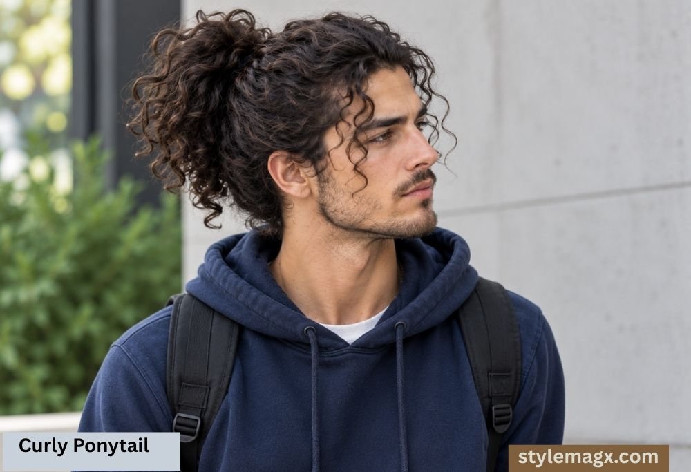 Curly Ponytail