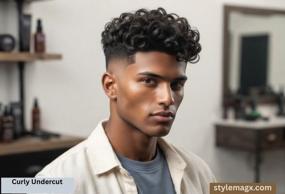 Curly Undercut