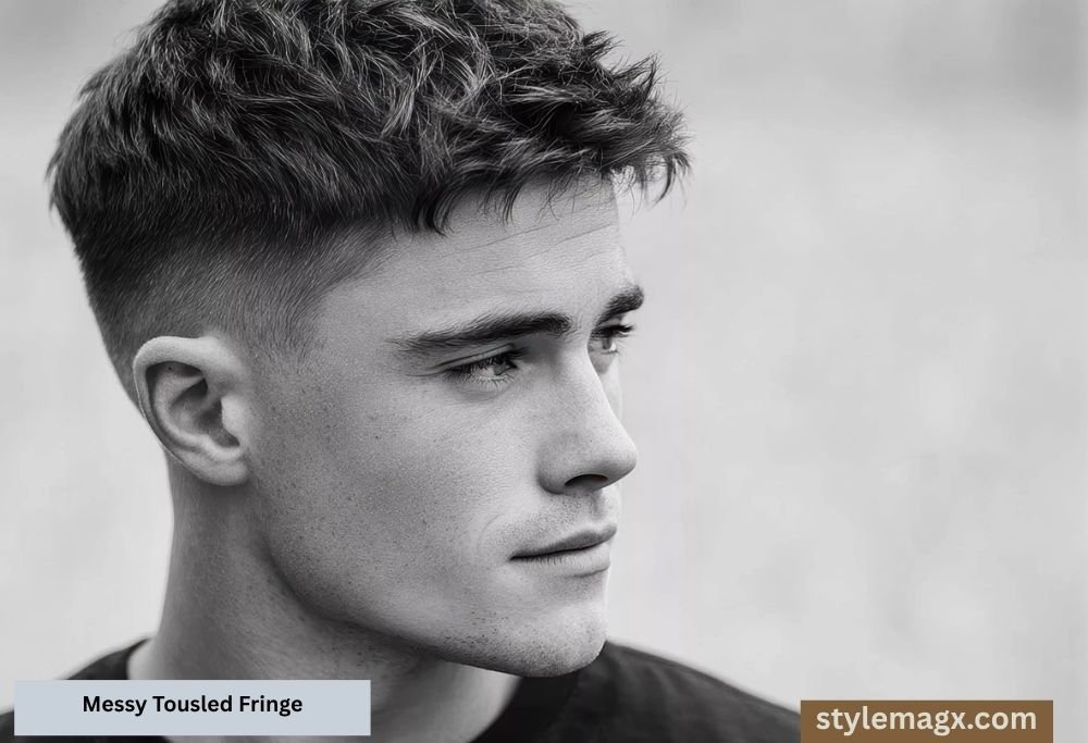 Messy Tousled Fringe