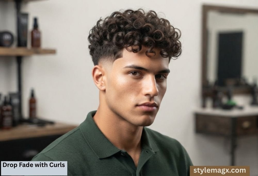 Drop Fade with Curls