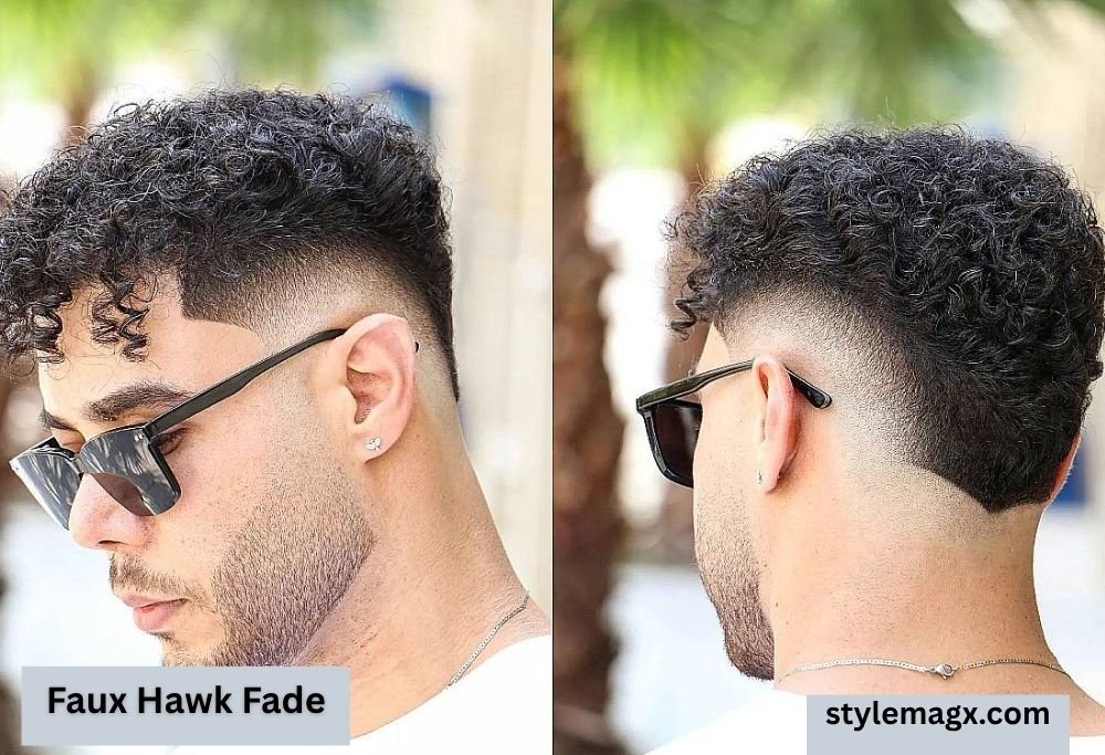 Best Haircuts for Men with Thin Straight Hair 2026 Guide 18 Faux Hawk Fade