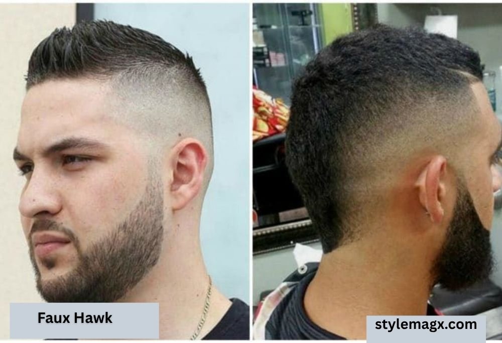 27+ Best Thick Straight Hair Haircuts for Men to Try in 2026 23 Faux Hawk