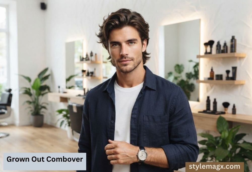 40+ Fantastic Square Face Shape Haircuts for Men: Ultimate Guide 2026 26 Grown Out Combover