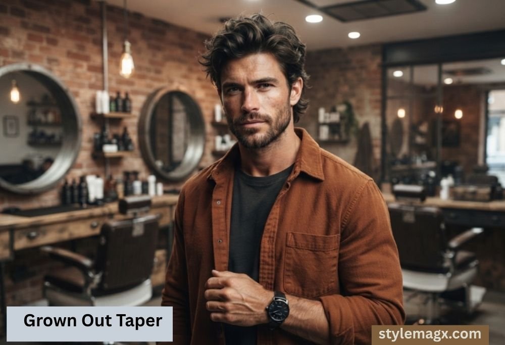 40+ Fantastic Square Face Shape Haircuts for Men: Ultimate Guide 2026 29 Grown Out Taper