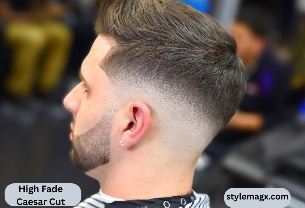 Caesar Haircut For Men: 25 Best Styles & How to Get One 2026 10 High Fade Caesar Cut