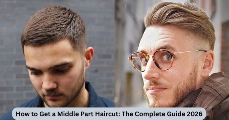 How to Get a Middle Part Haircut
