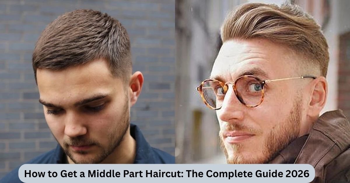 How to Get a Middle Part Haircut