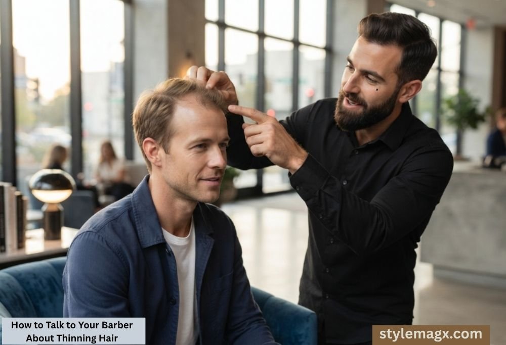 How to Talk to Your Barber About Thinning Hair