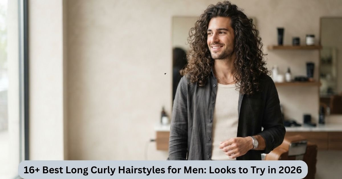 Long Curly Hairstyles for Men