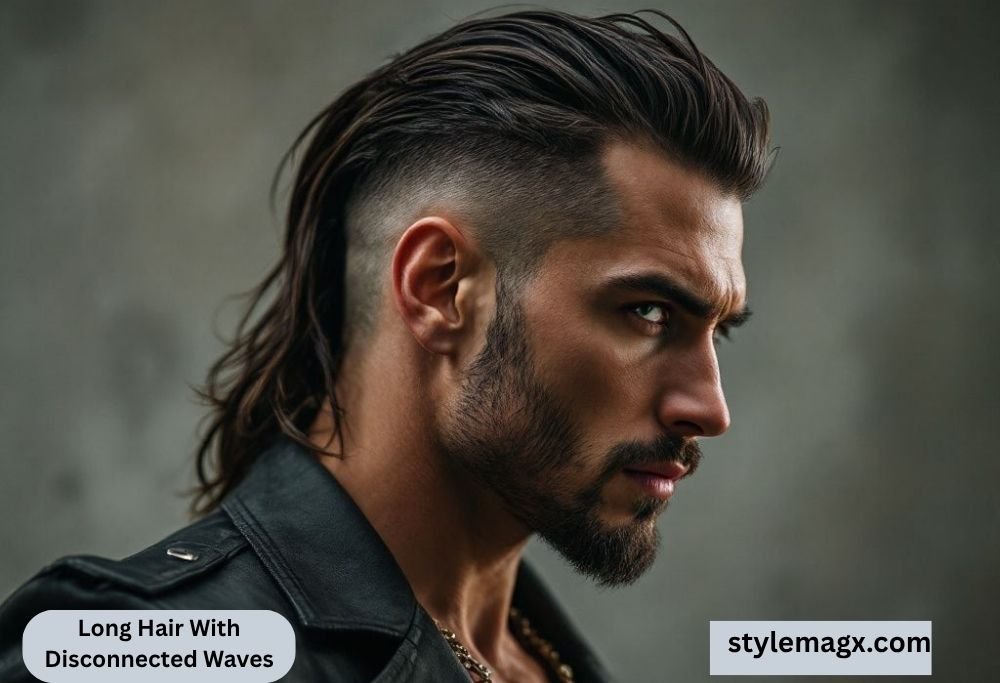 Long Hair With Disconnected Waves