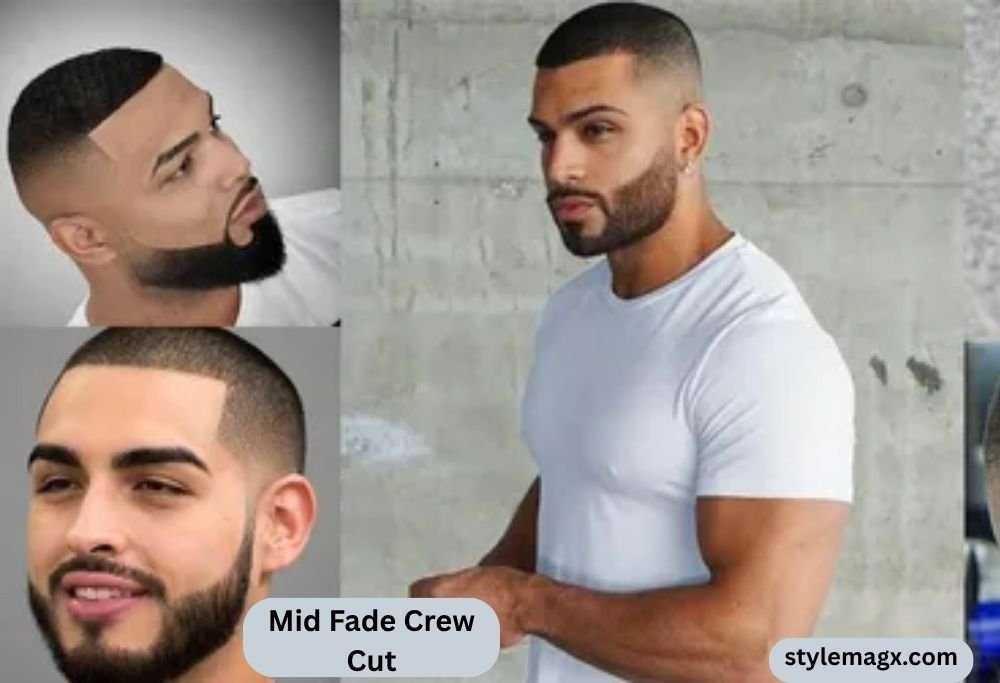 Mid Fade Crew Cut