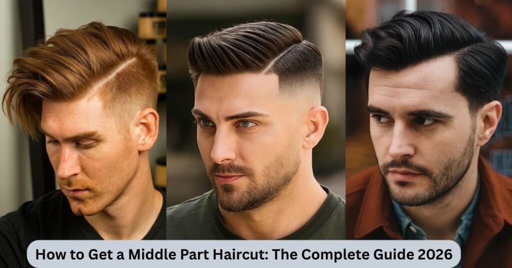 Middle Part Hairstyles For Men
