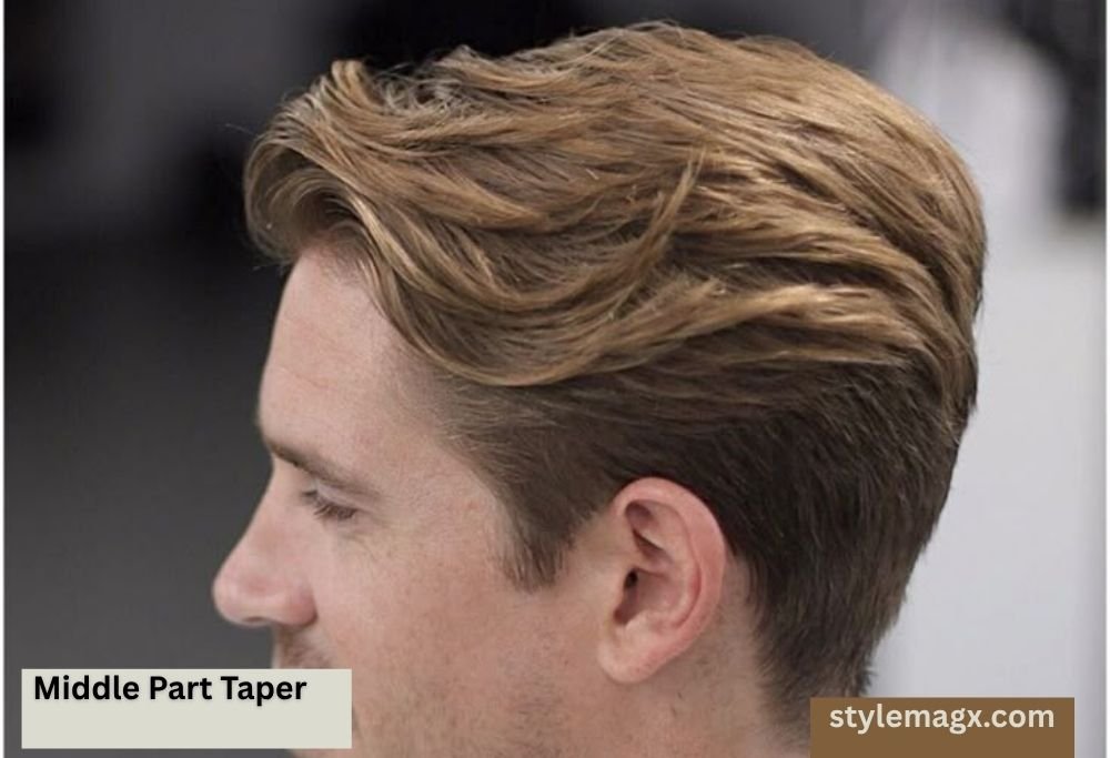 30 Best Middle Part Hairstyles For Men In 2026 12 Middle Part Taper