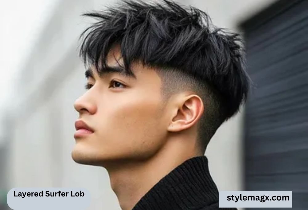Short Messy Crop with Highlights