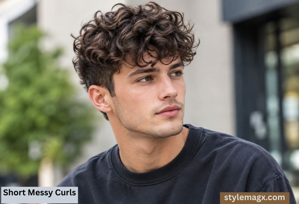 Short Messy Curls