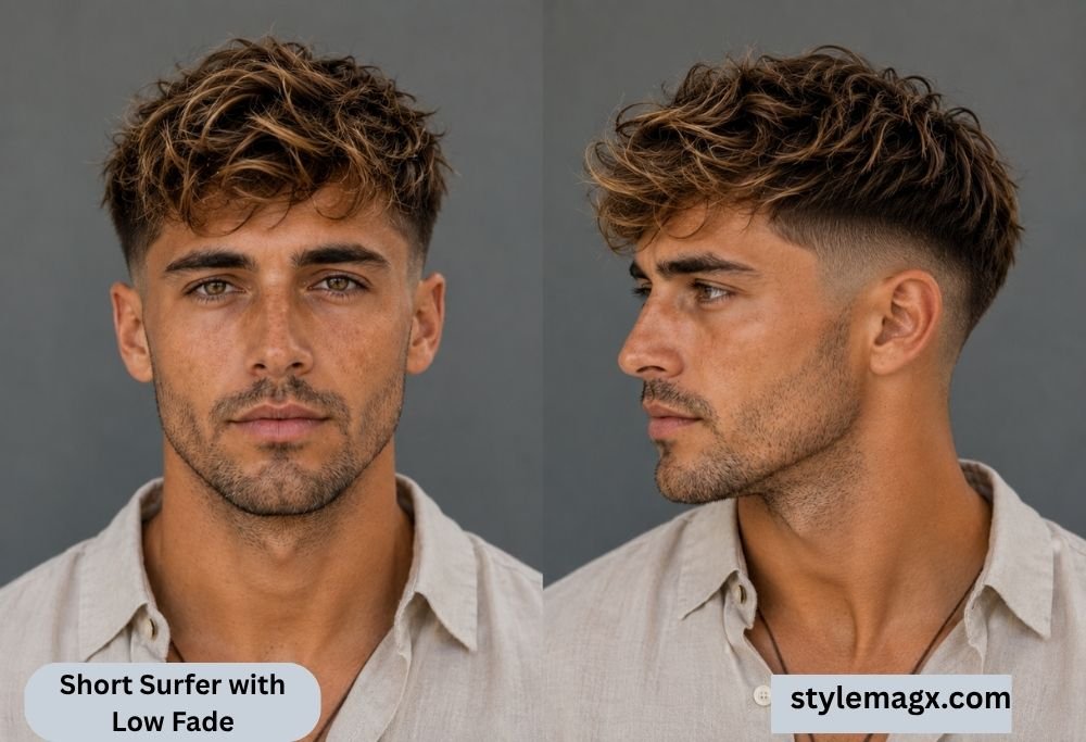 Short Surfer with Low Fade