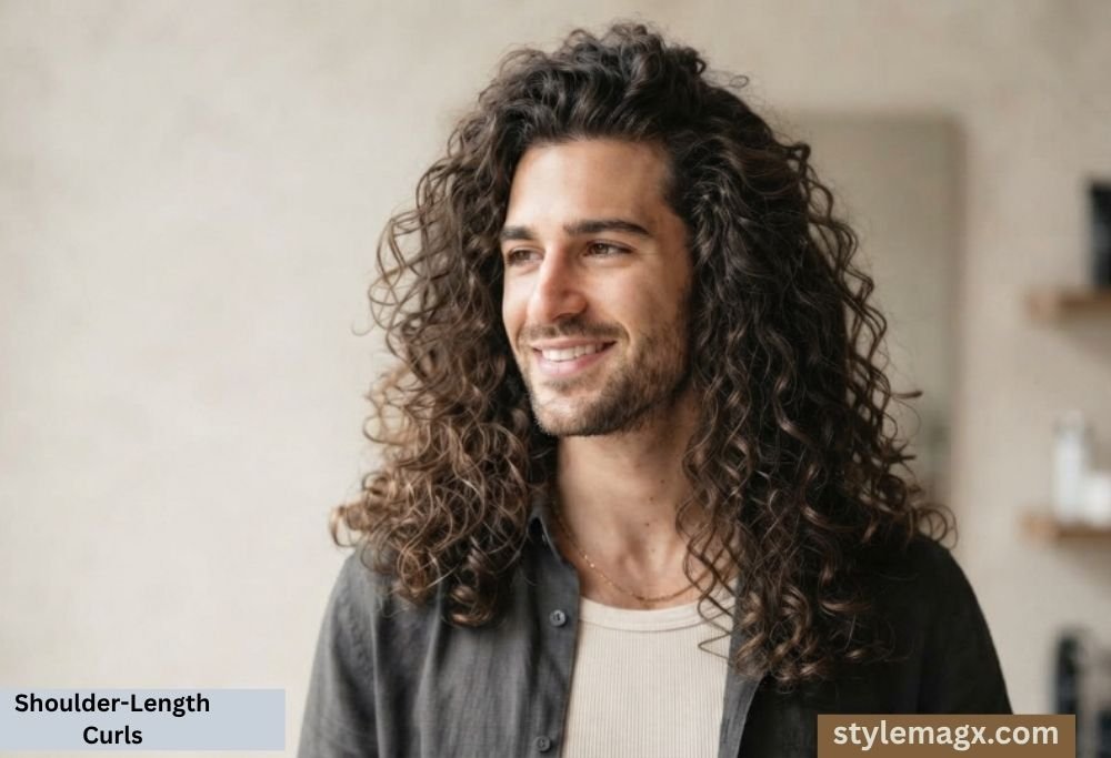Shoulder-Length Curls