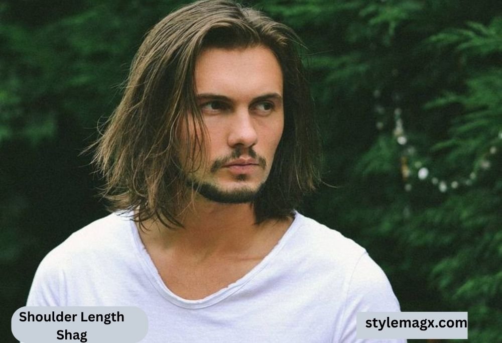 Shaggy Haircuts for Men: 30 Trendy Styles & Expert Tips 8 Shoulder Length Shag