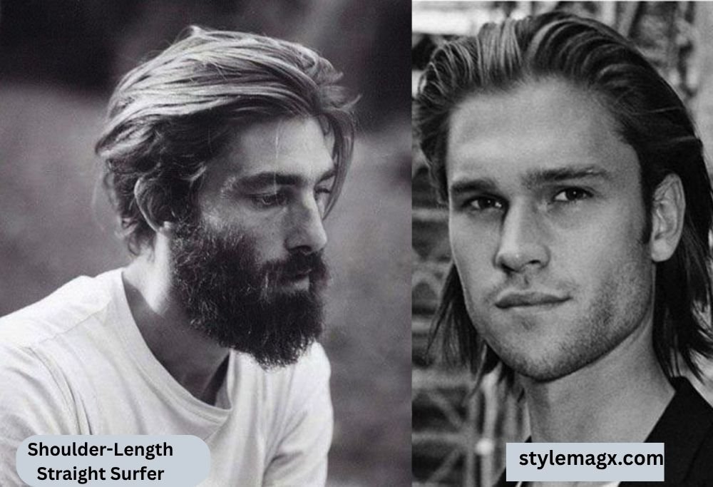 Shoulder-Length Straight Surfer
