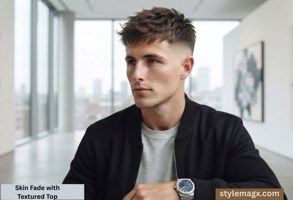 Skin Fade with Textured Top
