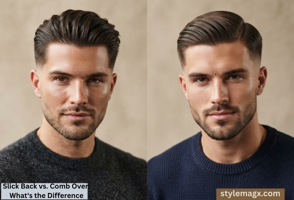 Slick Back vs. Comb Over: What's the Difference