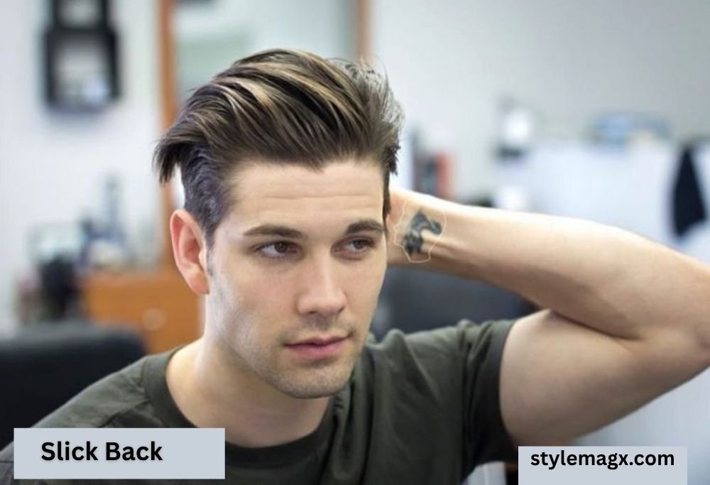 27+ Best Thick Straight Hair Haircuts for Men to Try in 2026 9 Slick Back