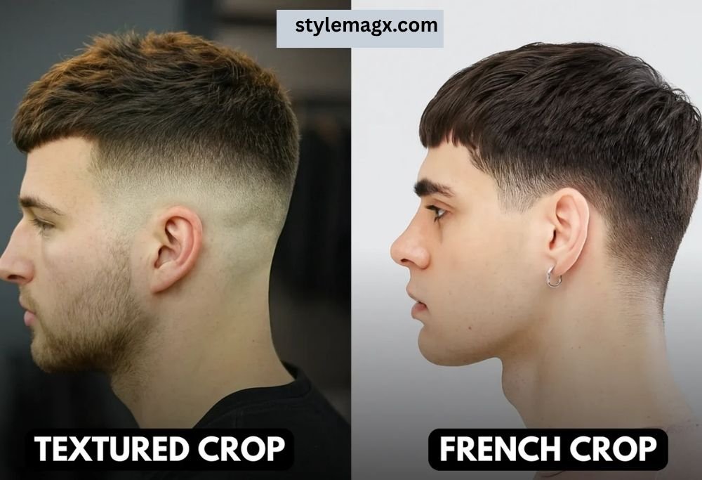 Textured French Crop with Beach Finish