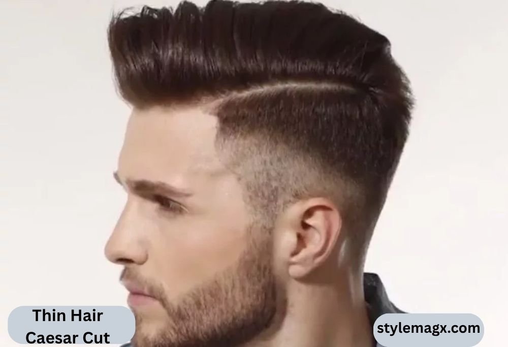Caesar Haircut For Men: 25 Best Styles & How to Get One 2026 19 Thin Hair Caesar Cut
