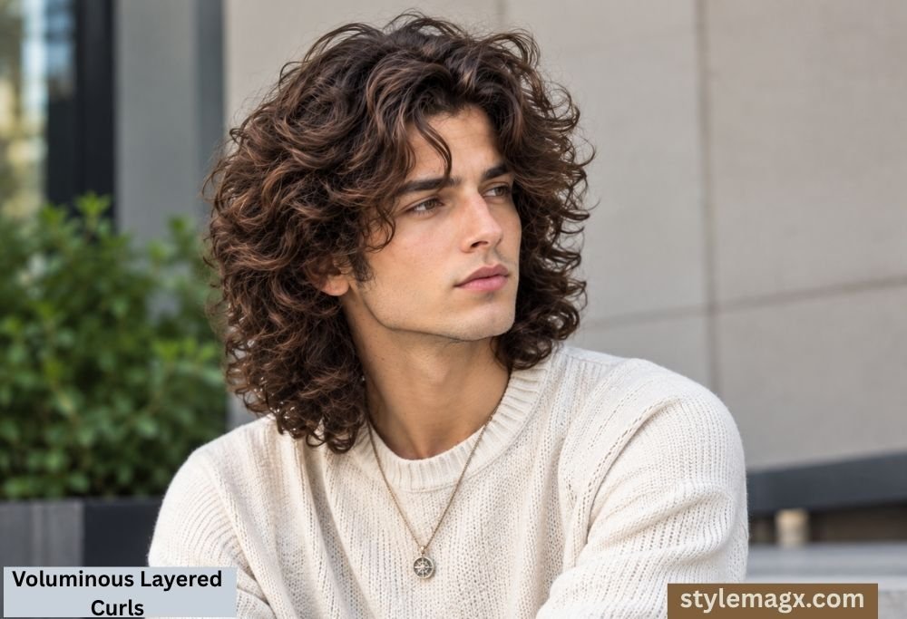 Voluminous Layered Curls