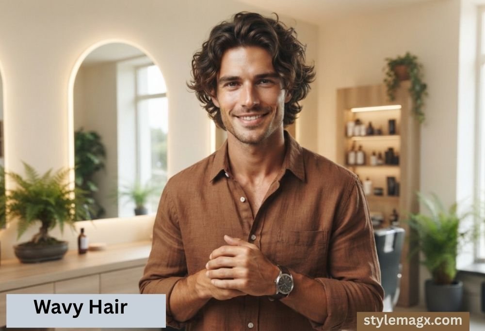 40+ Fantastic Square Face Shape Haircuts for Men: Ultimate Guide 2026 35 Wavy Hair