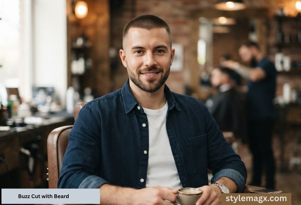 Buzz Cut with Beard