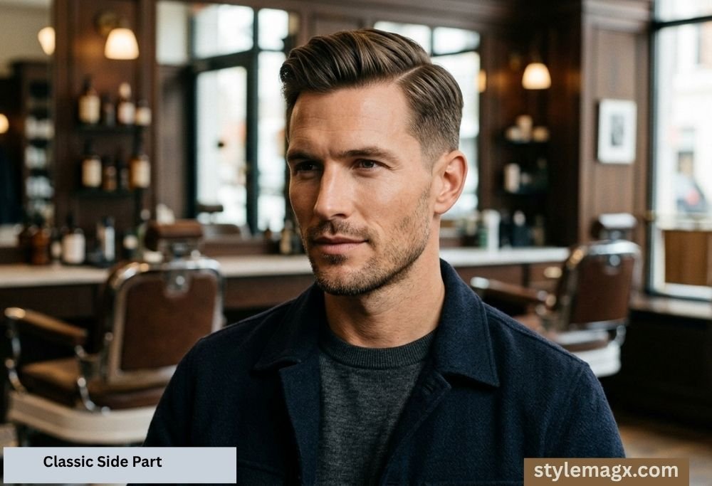 Classic Side Part