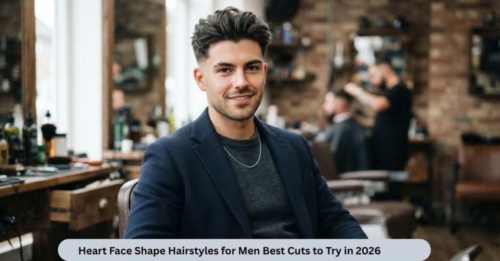 Heart Face Shape Hairstyles for Men