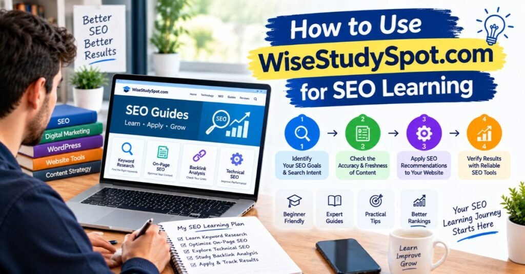 SEO WiseStudySpot com Amazing Features & Complete Guide 2026 3 How to Use WiseStudySpot com for SEO Learning