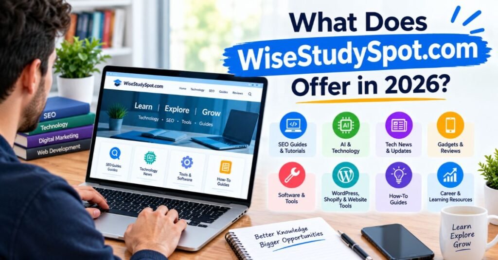 SEO WiseStudySpot com Amazing Features & Complete Guide 2026 2 What Does WiseStudySpot com Offer in 2026